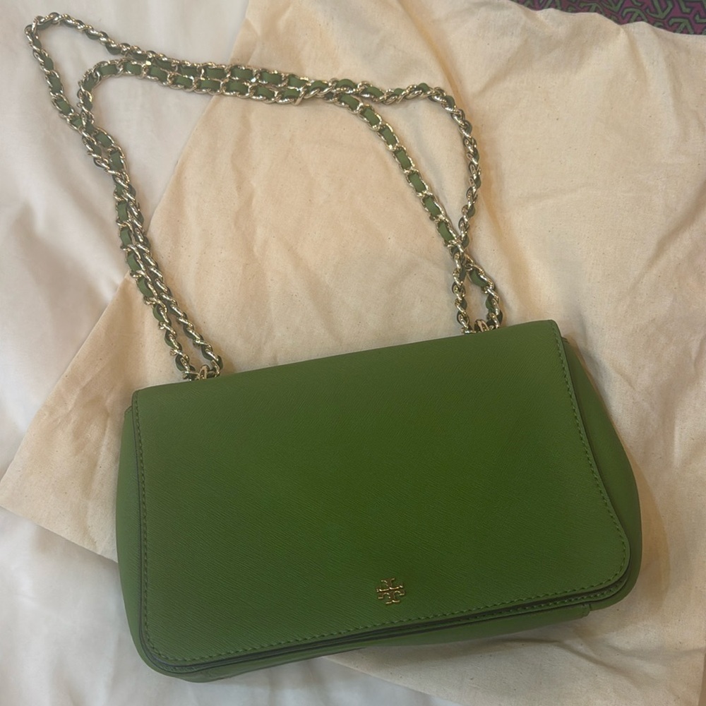 Tory Burch green bag